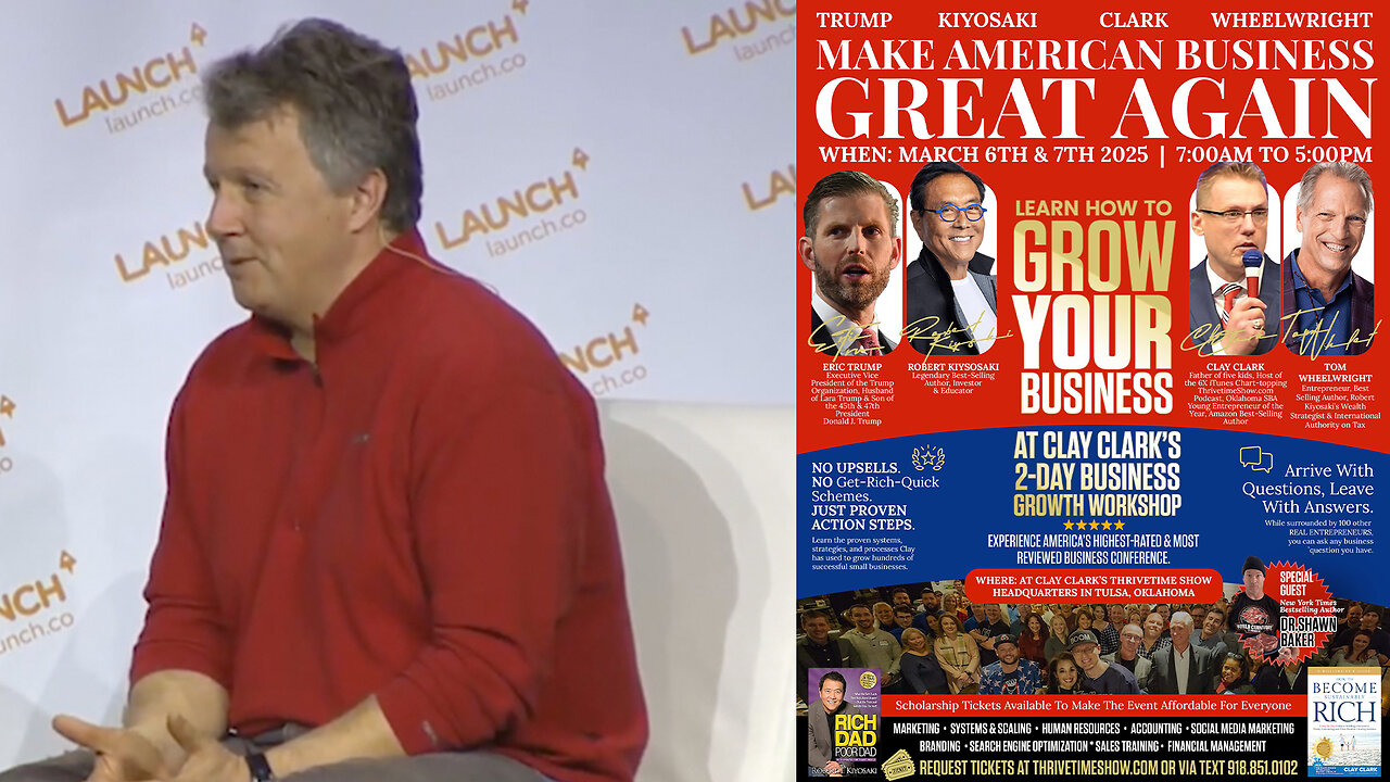 Best Business Podcasts | How to Market Your Business + "You Have to Know Who Those First Few Customers Are & How You're Going to Get Them!" - Paul Graham (AirBNB, DropBox, etc.) + Join Trump & Kiyosaki March 6-7 In Tulsa