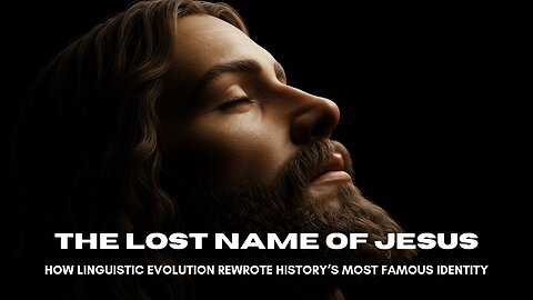 The Lost Name of Jesus | How Linguistic Evolution Rewrote History’s Most Famous Identity