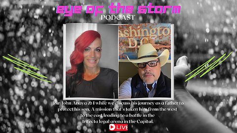 Eye of the STORM Podcast LIVE S3 E11 01/06/26 with John Anaya