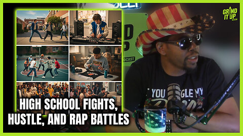 Behind the Grades: High School Fights, Hustle, and Rap Battles | Grind It Up Podcast