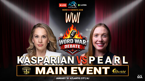 Ana Kasparian vs Pearl Davis - WW1 Main Event - Word War Debate