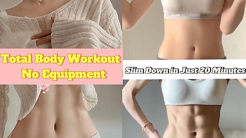 ⚡ 20-Min Full Body Burn at Home | Lose Weight & Build Total Strength Fast