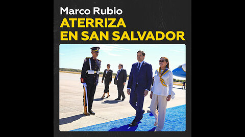 Marco Rubio se reúne con Bukele para abordar la migración en El Salvador