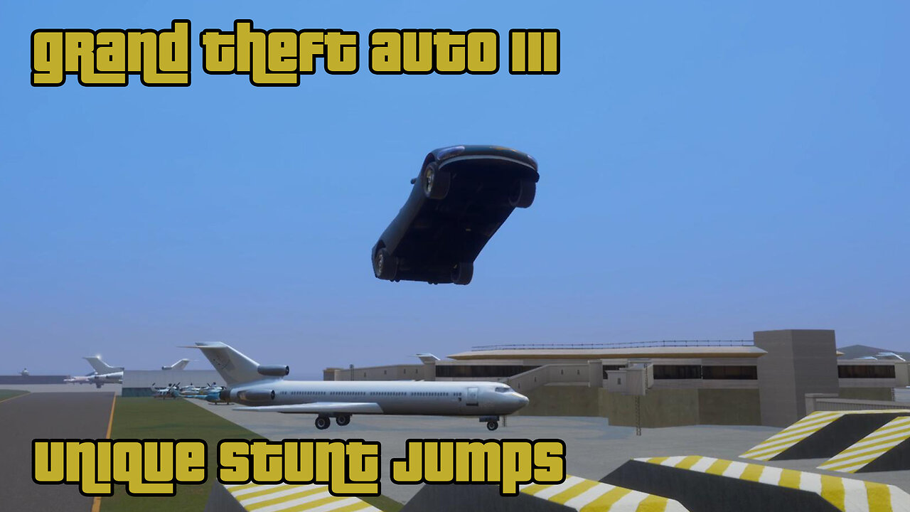 GTA III - The Definitive Edition | Side Activities: UNIQUE STUNT JUMPS
