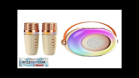 A6 RGB bluetooth Speaker Portable Speaker with Dual Microphone Bass Diaphragm 360° Review