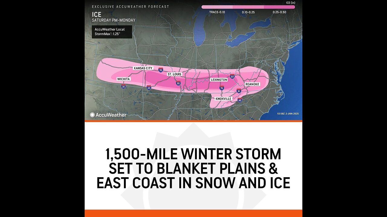 Upcoming Snowstorm January 2025. What?