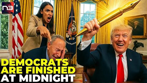 BREAKING: Trump Just SIGNED It – Democrats Are FINISHED After What Happens at Midnight TONIGHT