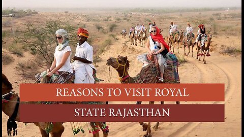 "Rajasthan: The Land of Royals, Colors, and Timeless Heritage!"