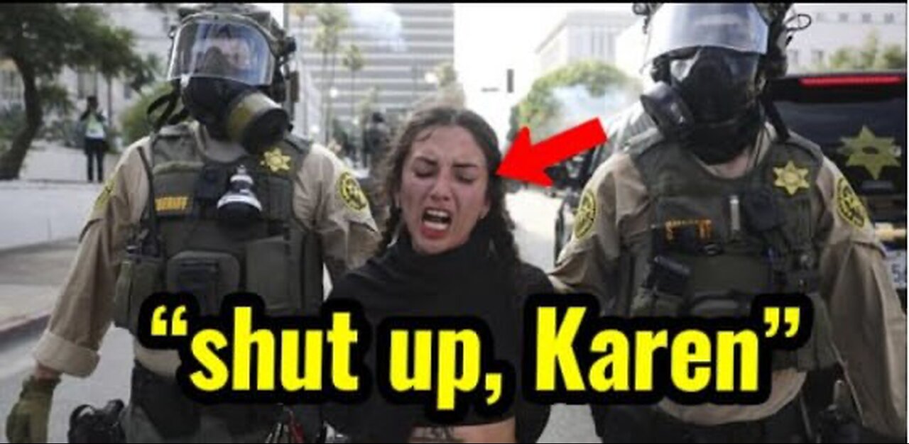 Anti-ICE Karens Getting Arrested In The Funniest Ways