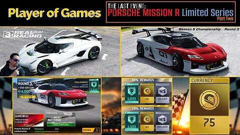 THE FINAL EVENT in Real Racing 3 Update 14.0.1: The PORSCHE MISSION R Limited Series Part 2