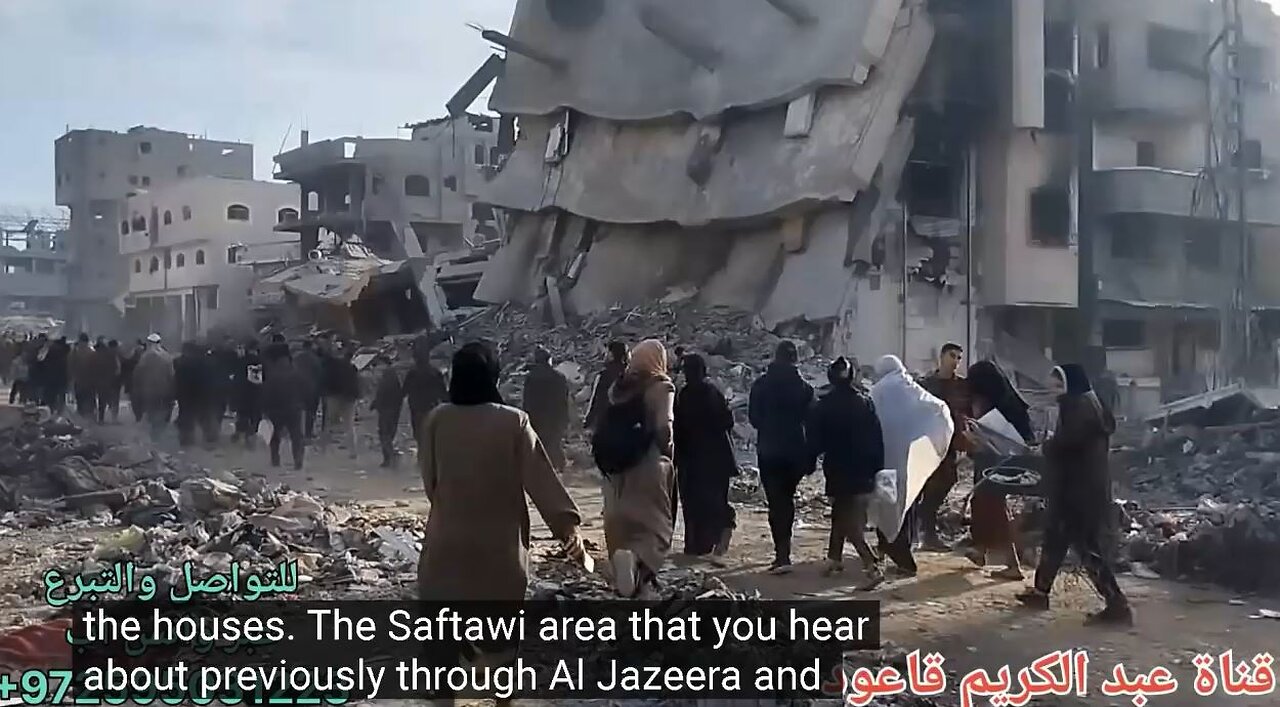 North Gaza Palestinians Return To Stunning Extensive Destruction From Sick Sadistic IDF Troops