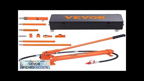 VEVOR 20 Ton Porta Power Kit Portable Hydraulic Jack with 4.6 ft/1.4 Review