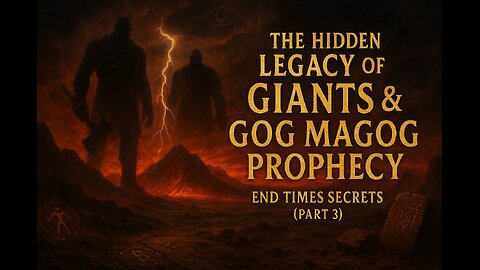 The Hidden Legacy of Giants (Nephilim) & Gog Magog Prophecy | End Times Secrets (Part 3)