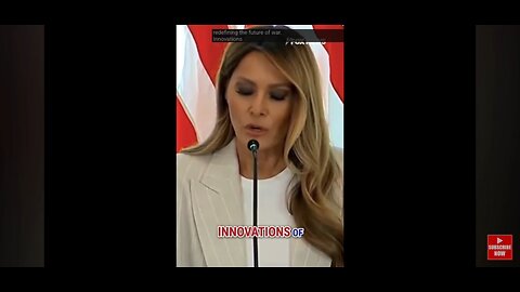 Donald Trump and Melania Trump are both publicly speaking about artificial intelligence 🤖