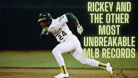 Rickey Henderson's stolen base and other MLB records that are simply unbreakable