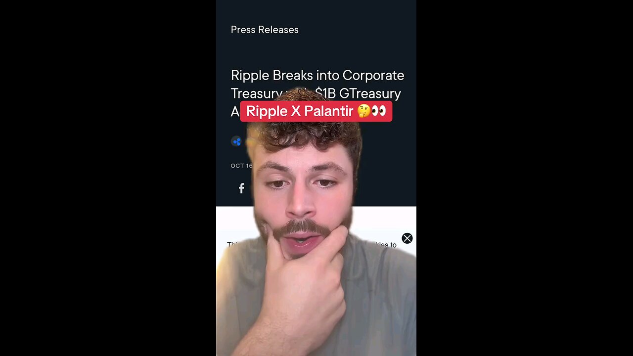 Ripple × Palantir?! This Could Change Everything for XRP 🔥