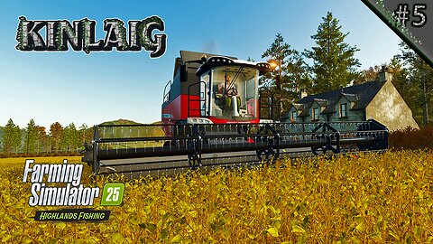 Wheat Care, Soybean Harvest & Begin Seeding Oilseed Radish 🚜🌾| Kinlaig Ep. 5 | Farming Simulator 25