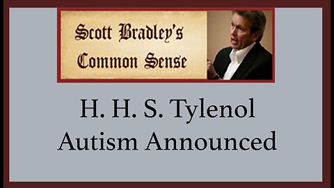 H.H.S. Tylenol Autism Announcement