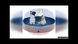 Pvc Pet Bath Tub Large and Small Dog Mobile Folding Pool Pool Review