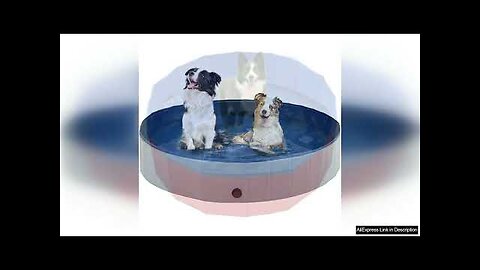 Pvc Pet Bath Tub Large and Small Dog Mobile Folding Pool Pool Review