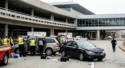 Drunk Officer Bolts After Family Crash; Pearson Terminal 3 Collision Injures Five