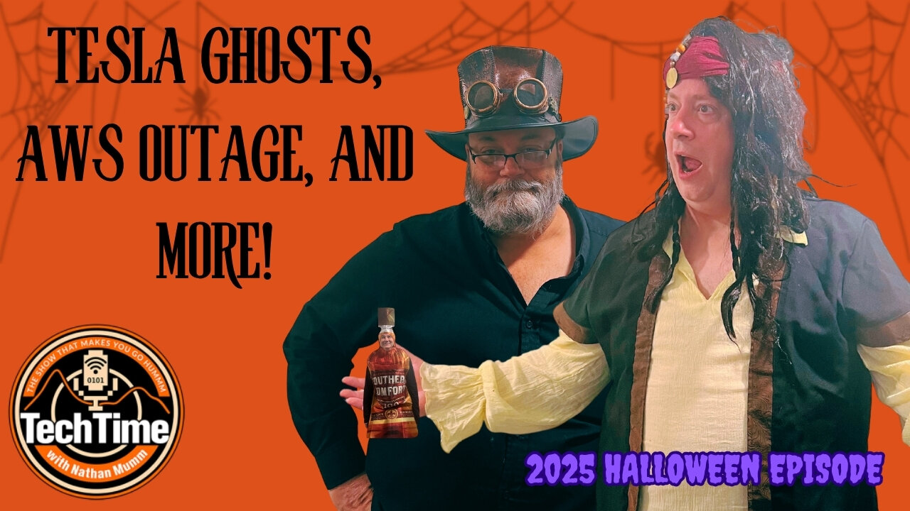 TechTime Radio - Spooky tech tales that linger long after Halloween... Episode 273