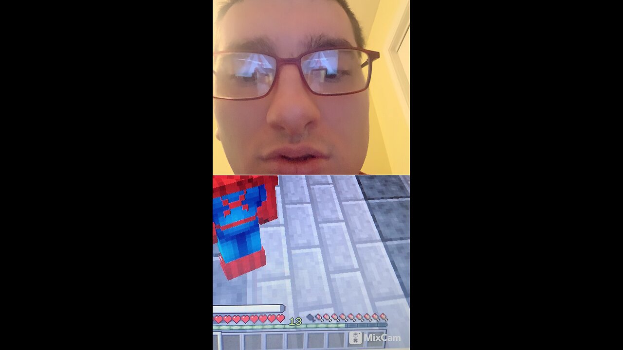 Playing Spider-Man into the verse Minecraft editon