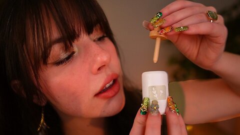 ASMR Pampering You With Wooden Skincare 🥒🌿 (layered sounds)