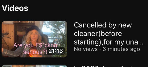 Cancelled by new cleaner(before starting),for my unacceptable views! Then God did THIS!✨