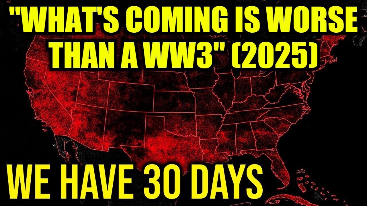 A Real Warning For America, "What's Coming Is WORSE Than A WW3" (2025)