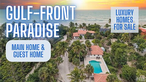 WOW!!! ISLAND HOME w/ GUEST HOME | POOL | Captiva Island | Luxury Homes For Sale | Southwest Florida