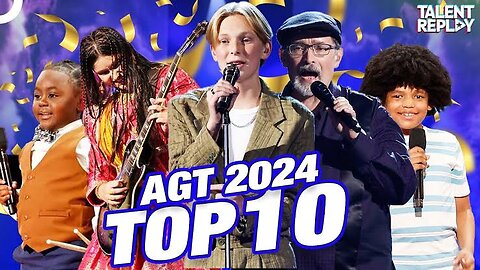 America's Got Talent 2024: Top 10 BEST Auditions! [4K] video