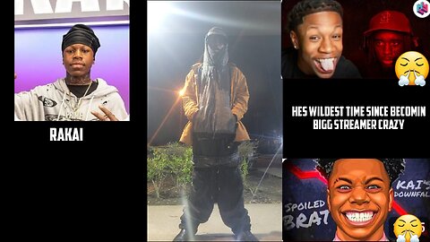 RAKAI BEEN REALLY PUTTIN ON A SHOW EVEN THREW DA BANNIN ON STREAMIN PLATFORM AN CONTROVERSIAL NEW💪🏾🔵