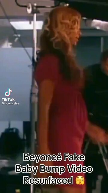 🔥 BREAKING: Beyoncé’s Fake Baby Bump Video Resurfaces