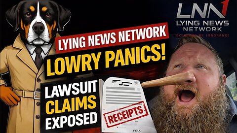🚨🐶 “LYING NEWS NETWORK LOWRY PANICS! Lawsuit Claims EXPOSED w/ RECEIPTS”