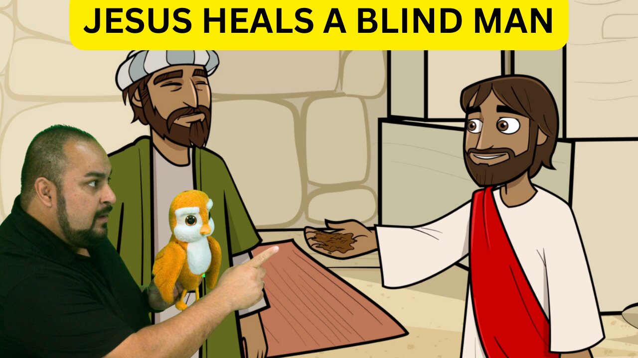Jesus Heals a Blind Man