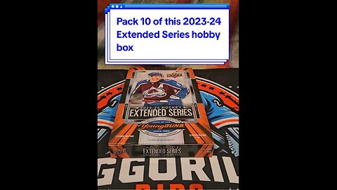 Pack 10 of this 2023-24 Extended Series hobby box