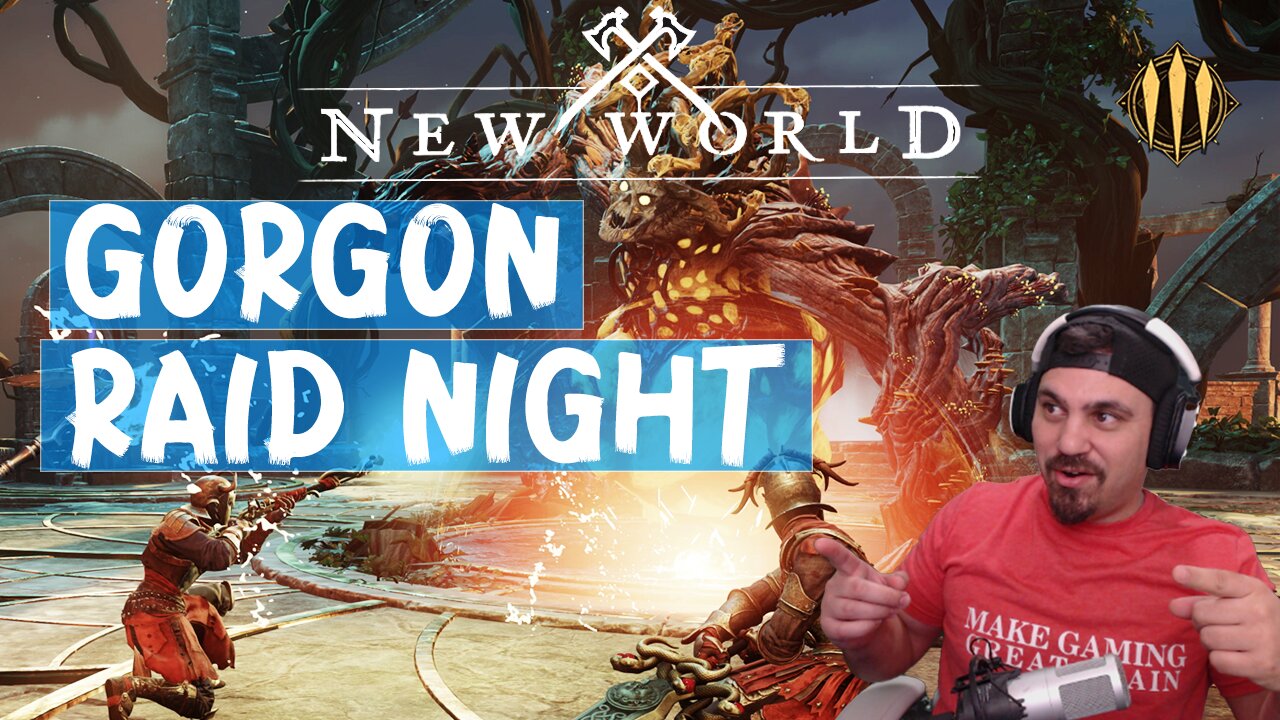 NEW WORLD GORGON RAID NIGHT + (2025 here we go)