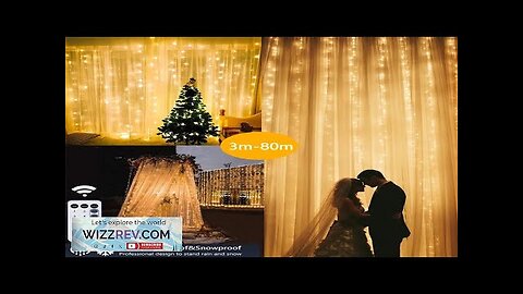 3M-80M Wedding Fairy String Light Christmas Waterproof Street Garland on the House Review