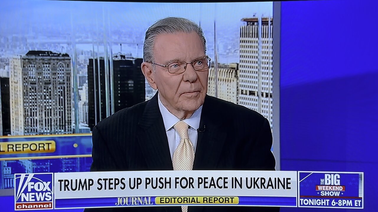 Gen. Jack Keane says Trump can get a peace agreement with Putin, but it WON'T be permanent