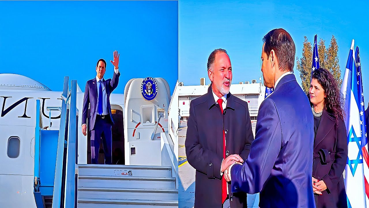 U.S. Secretary of State Marco RUBIO Leaves Israel Following High-Stakes Visit!