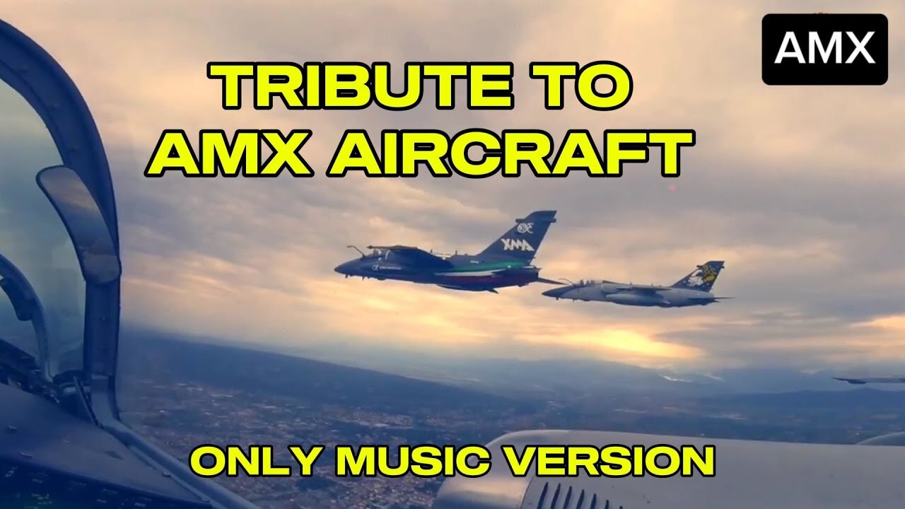 ✈️ Tributo all'AMX – Il Cacciabombardiere dell'Aeronautica Militare Italiana - VERSIONE SOLO MUSICA