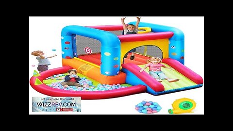 Step4Fun Inflatable Bounce House Kids Castle Slide Bouncer for Children Jumping Outdoor Review