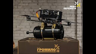 🦅🇺🇦 The use of "GROMYLO-10" FPV drones with fiber optic communication by