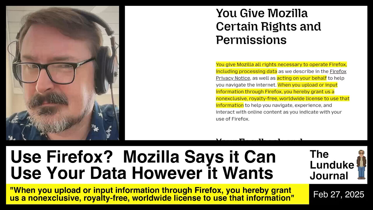 Use Firefox? Mozilla Says it Can Use Your Data However it Wants.