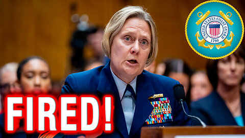 Coast Guard Admiral Linda Fagan FIRED for Failing Woke Policies!