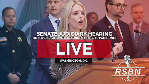 LIVE REPLAY: Senate Judiciary Hearing on DOJ Oversight With AG Pam Bondi - 10/7/25