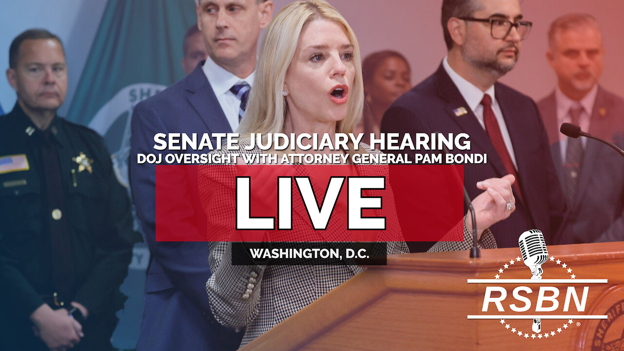LIVE REPLAY: Senate Judiciary Hearing on DOJ Oversight With AG Pam Bondi - 10/7/25
