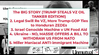 Liberty Conspiracy LIVE 12-10-25 Trump Steals VZ Oil tanker, Massie v NATO, Australia ID
