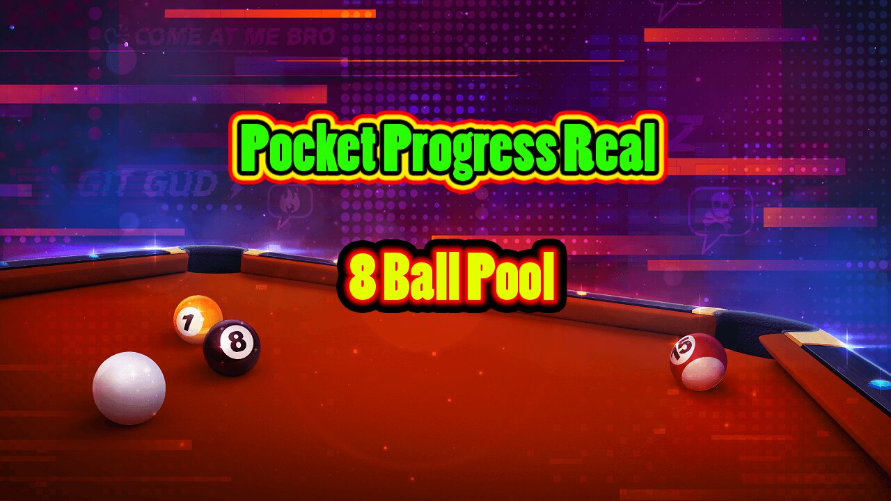 ✨ Pocket Progress – Real Game Movement 8 Ball Pool
